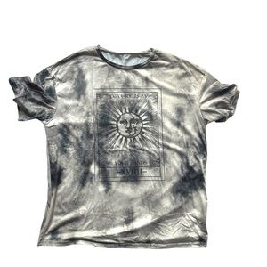 SHEIN Monochrome Sunburst Tee